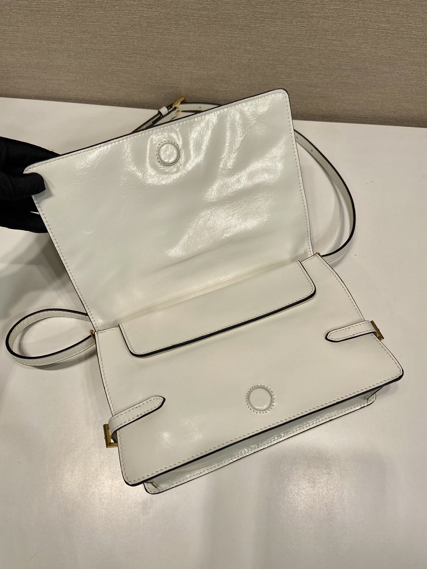 Pra*a 1bd082 messenger bag-23*15*8.5cm