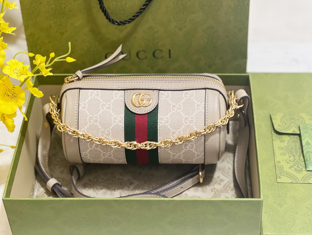 G*u*i ophidia mini shoulder bag-18.5*10*10cm