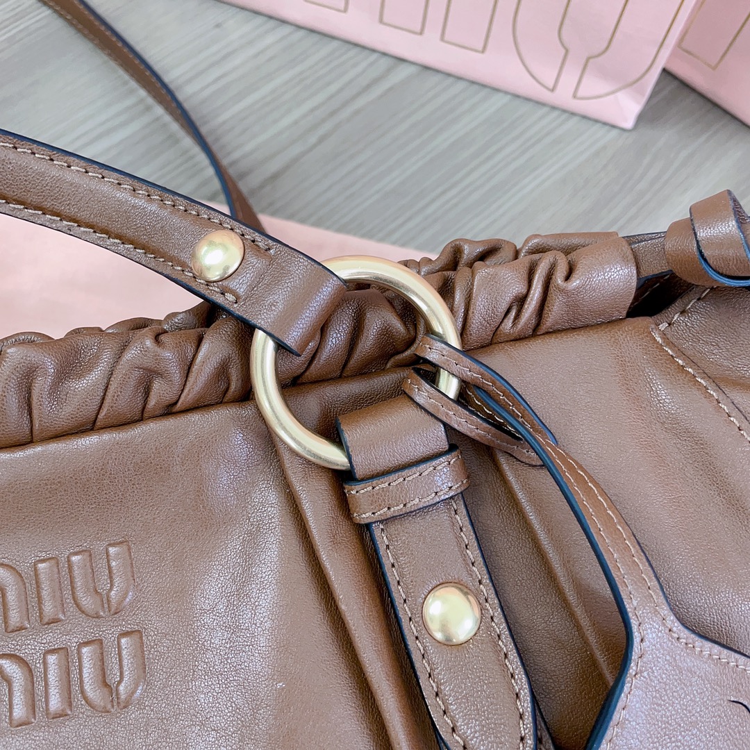 M*um*u casual style street style 2way plain leather party style-44 x 16 x10.5cm