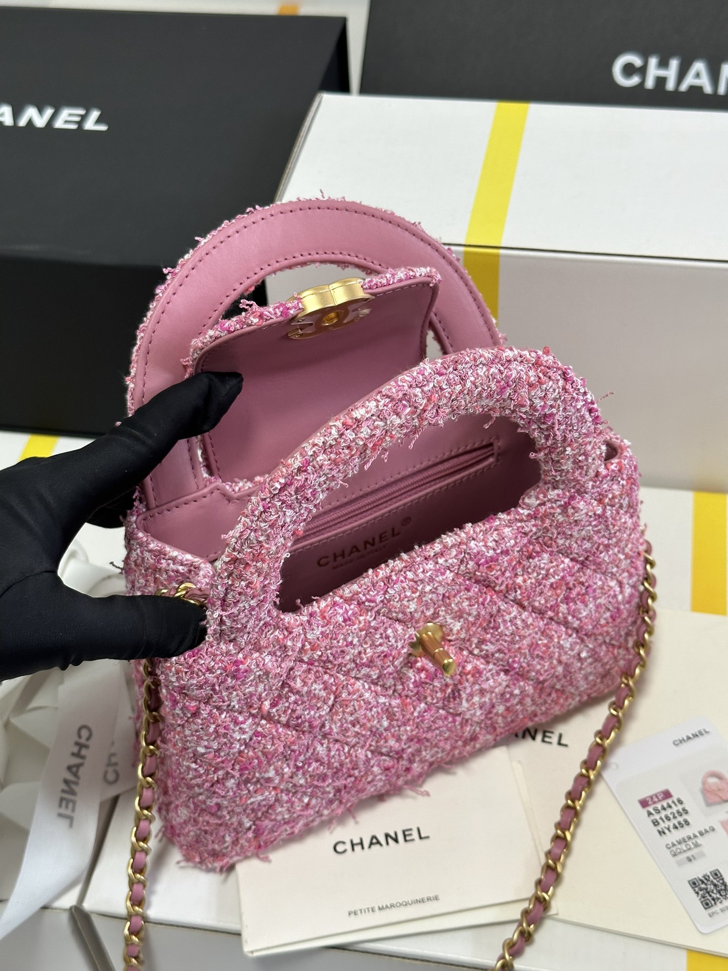 Ch@Nel Kelly Chain Bag-13*19*7CM