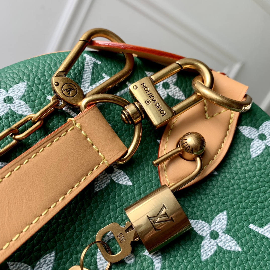 l0*is V*t0n speedy p9 bandoulière 40 monogram leather -40 x 26 x 23cm