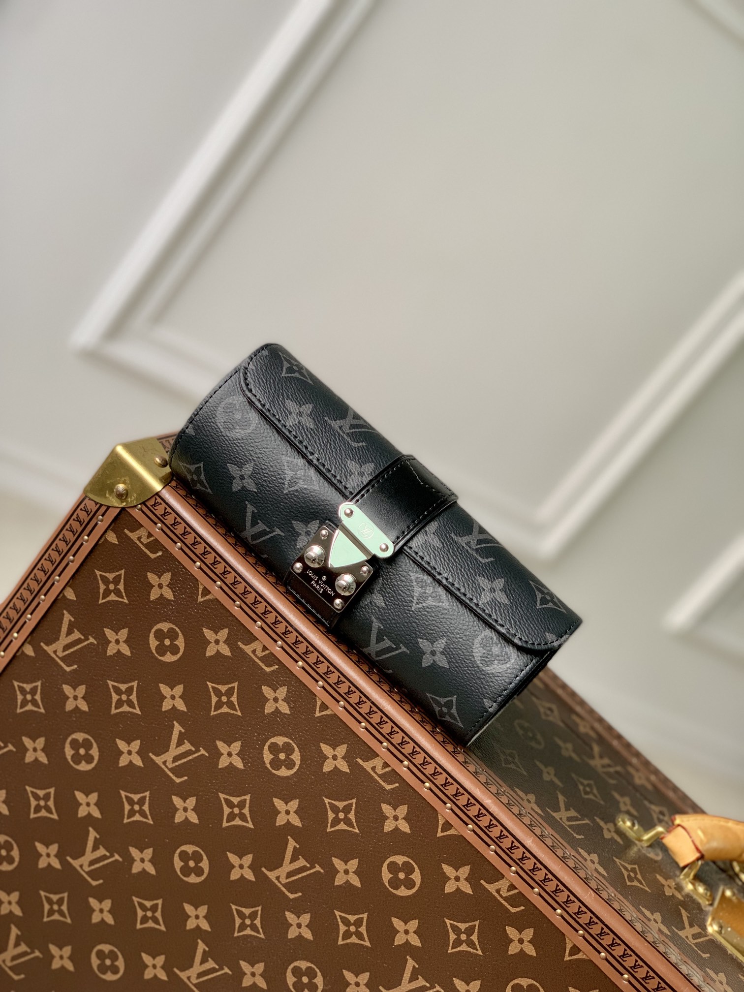 l0*is V*t0n jewelry case monogram etui bijou-19*8*8cm
