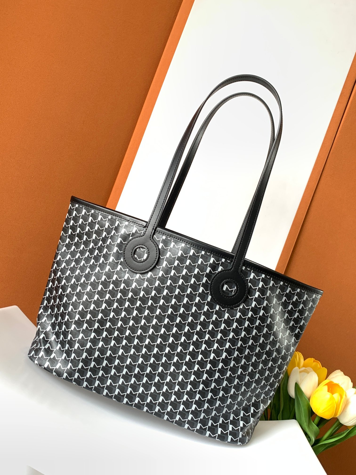 Go*ard canvas 1920 tote-45x13.5x27cm