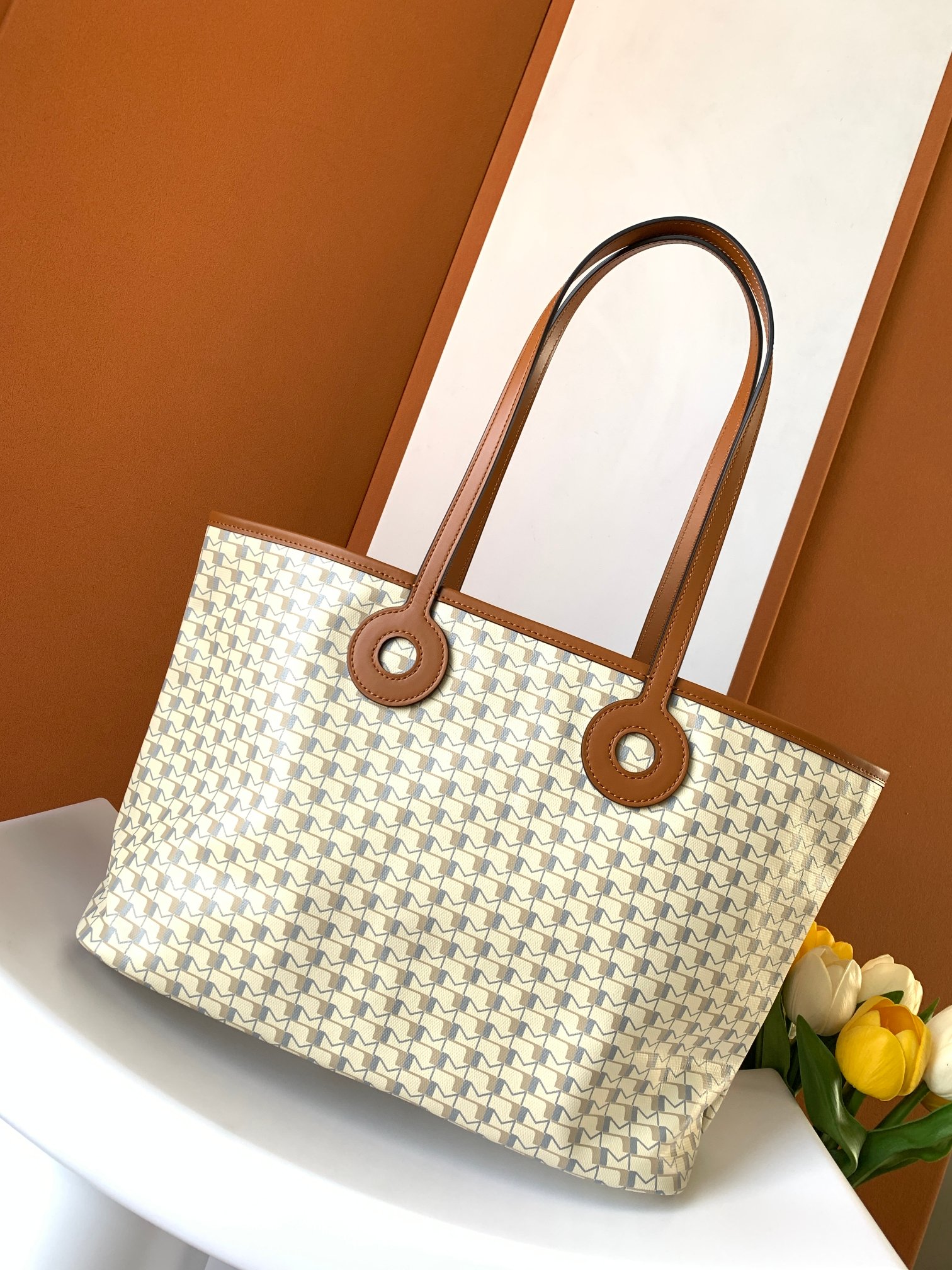 Go*ard canvas 1920 tote-45x13.5x27cm