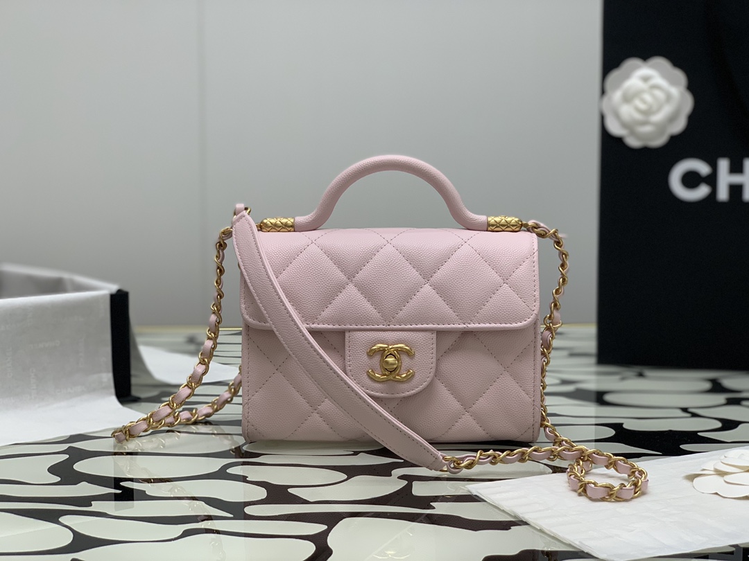Ch@nel Flap Bag-18*13*8CM