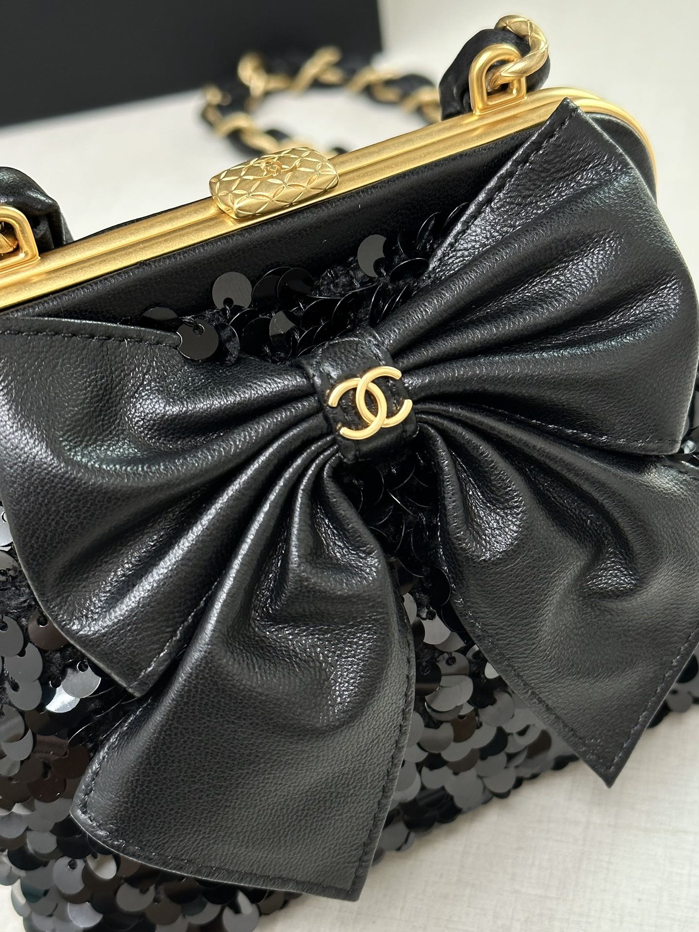 Ch@nel Evening Bag-13*10*3.5CM