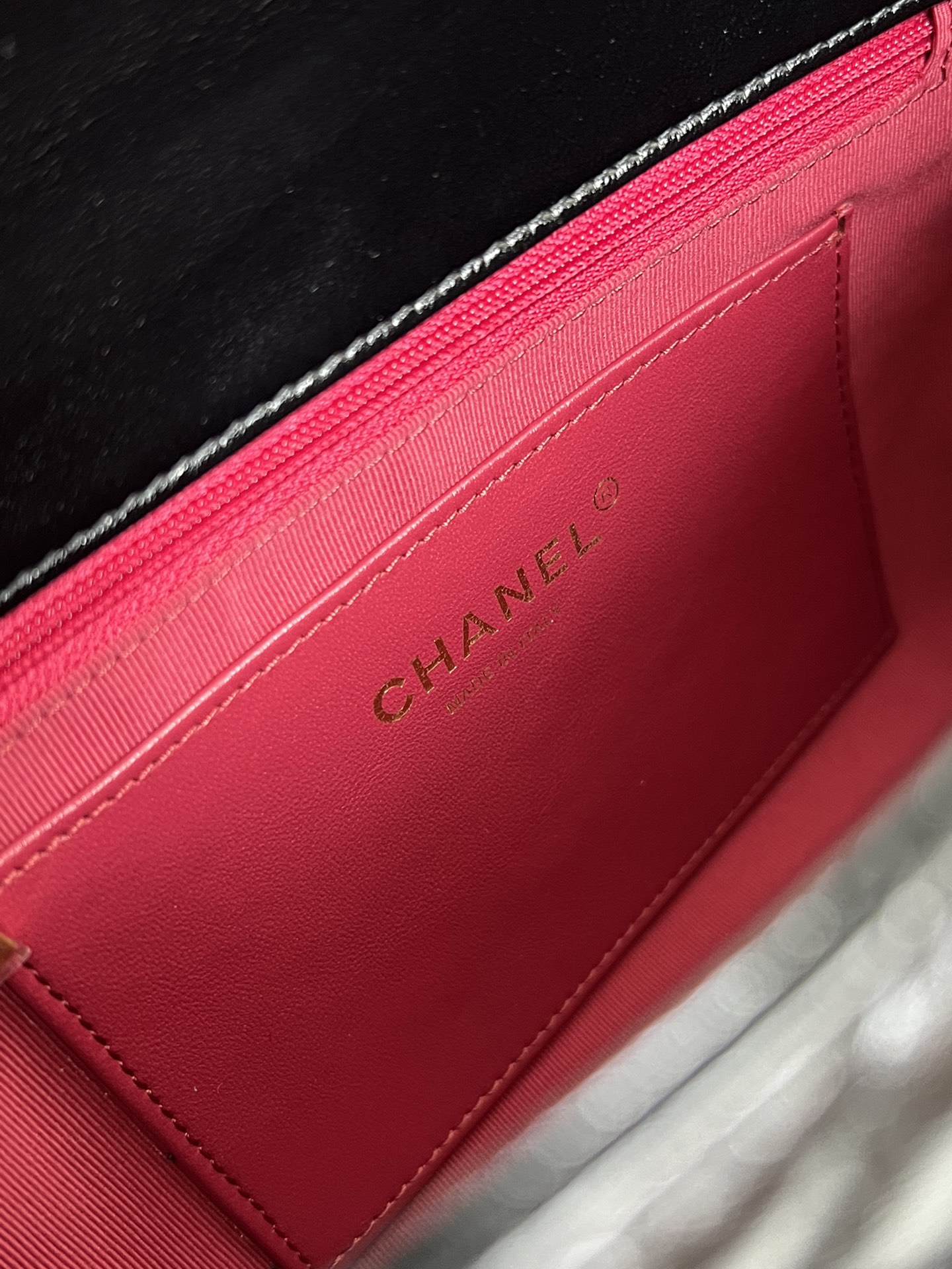 Ch@nel 24A Double Pocket Messenger Bag-24*15*6.5CM