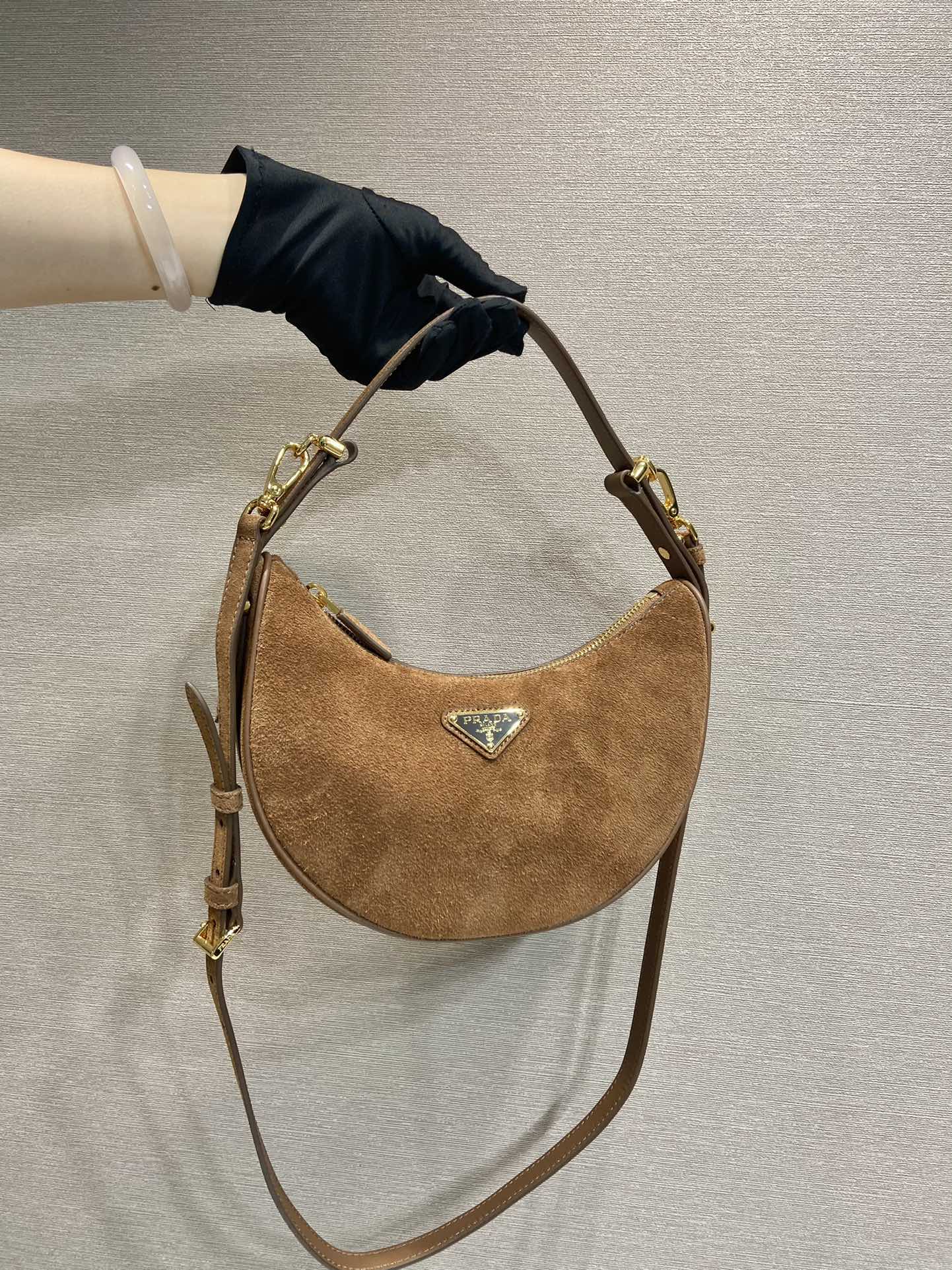 Pra*a moon handbags 1bc194-22.5*18.5*6.5cm