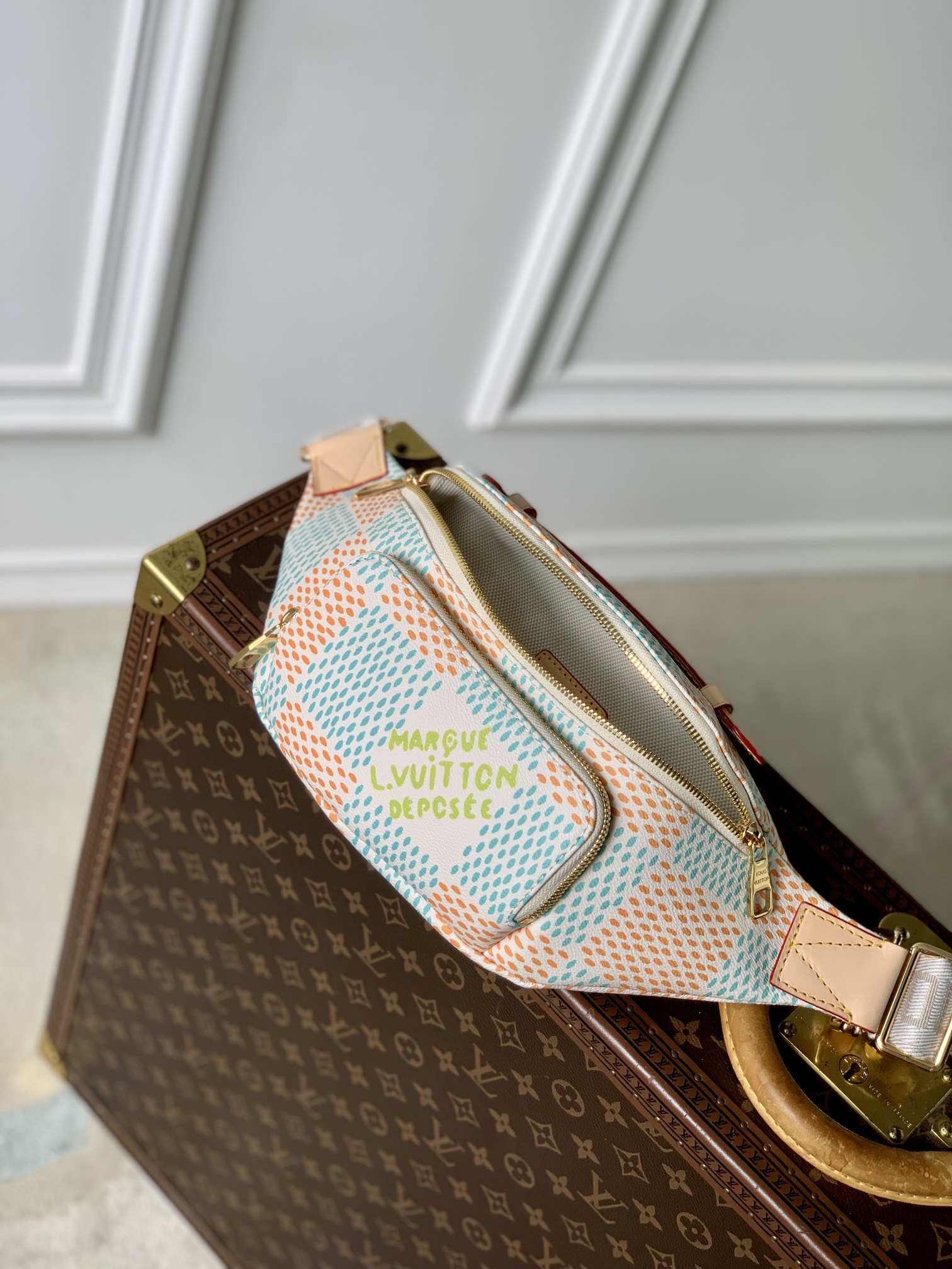 l0*is V*t0n rush bum bag-m24987-30*15*8cm
