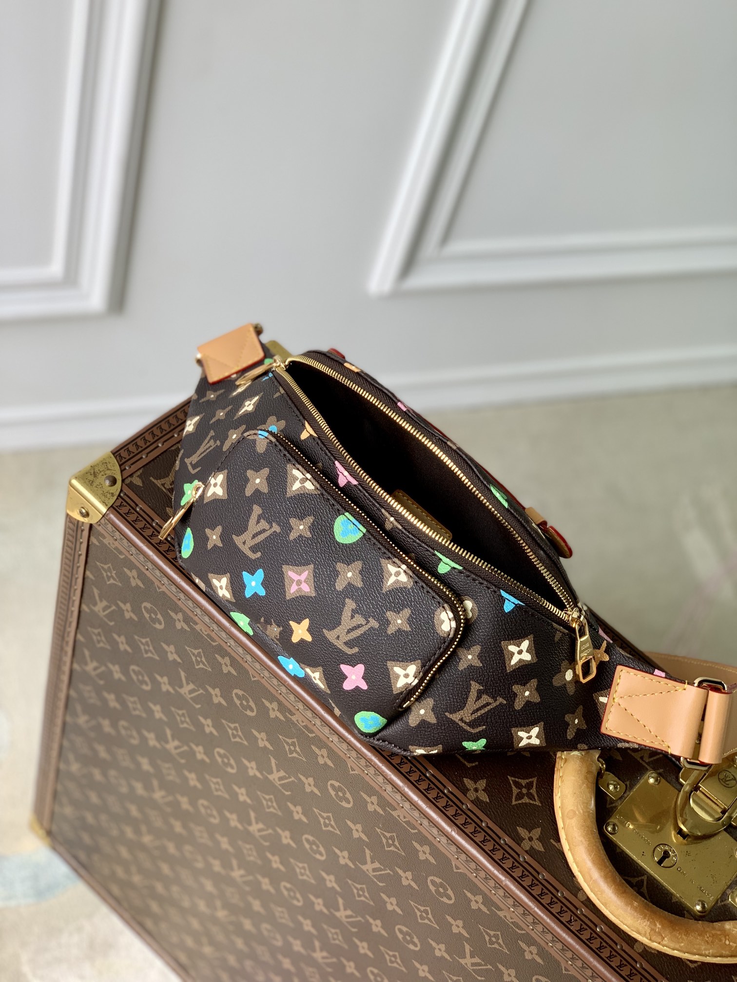 l0*is V*t0n rush bum bag-m11563-30*15*8cm