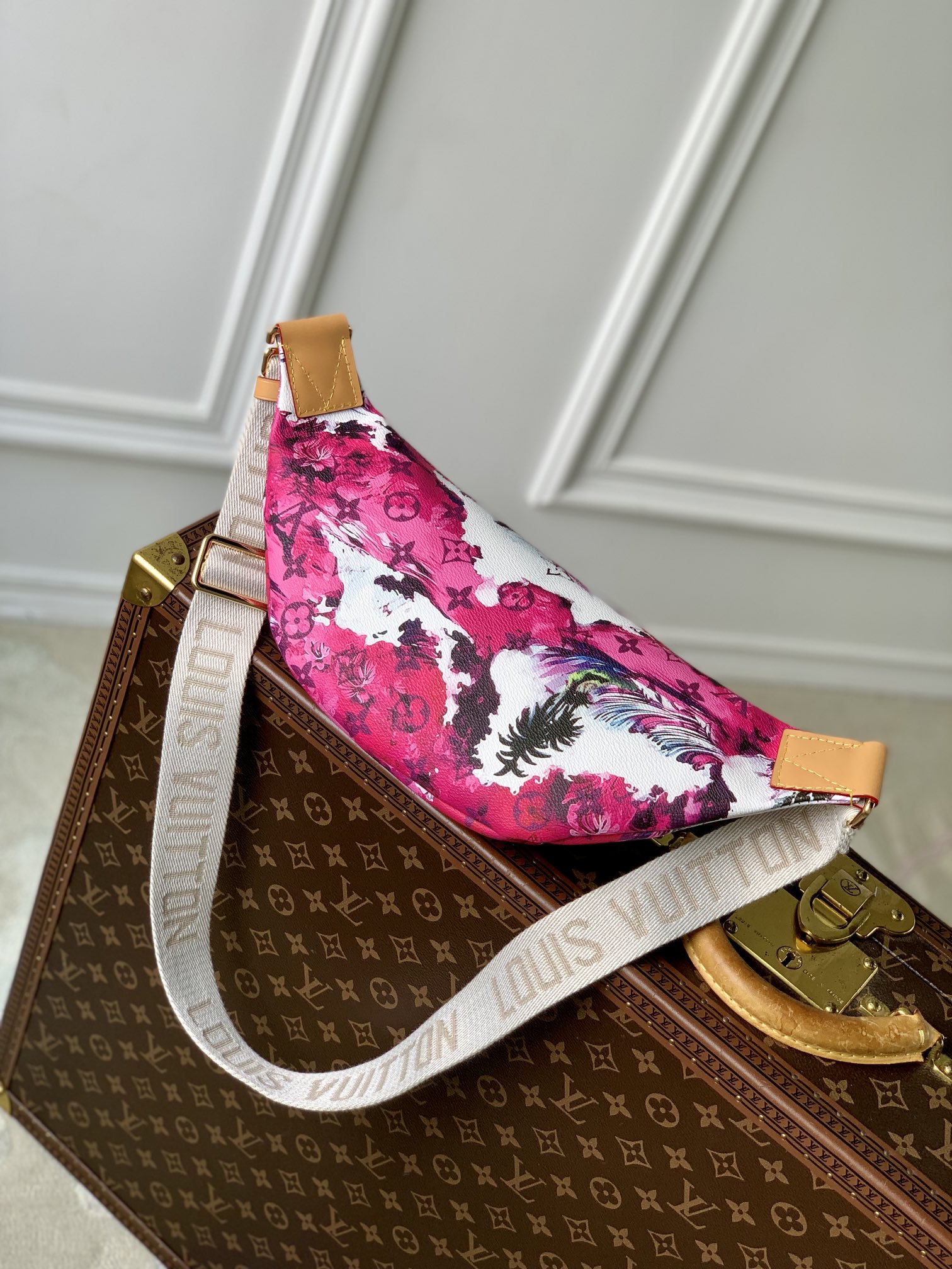 l0*is V*t0n rush bum bag-m11563-30*15*8cm