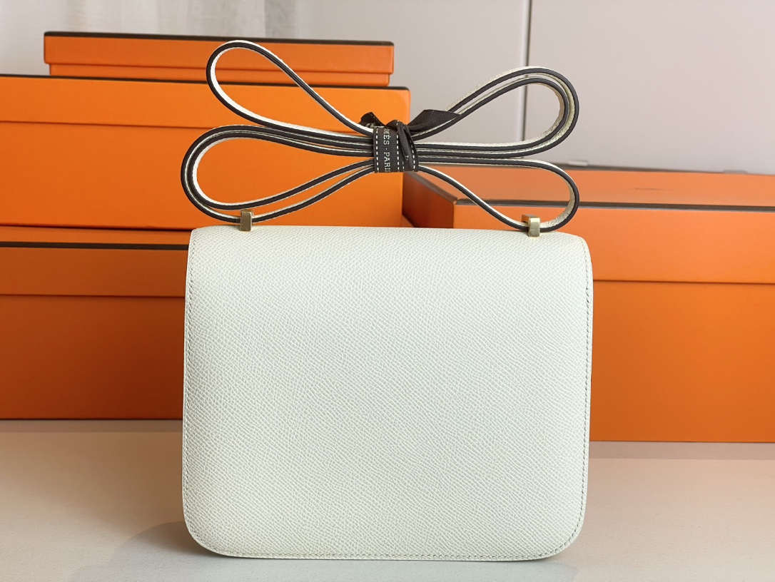 H**mes constance epsom leather-19cm