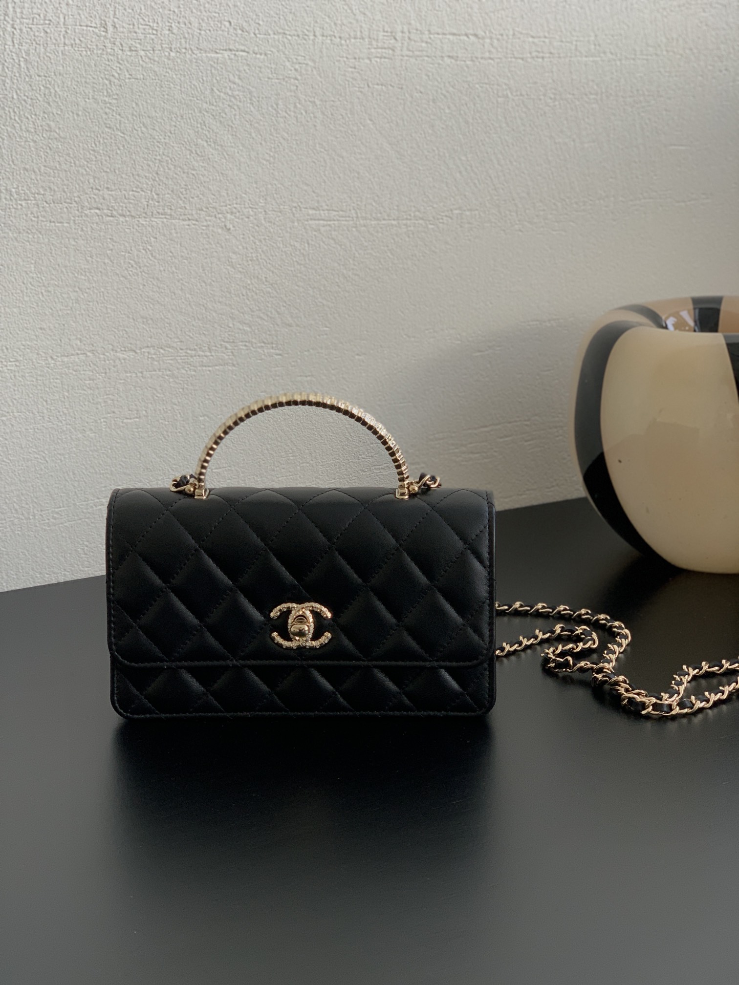 Ch@Nel Flap Bag-18.5×10×4.5CM