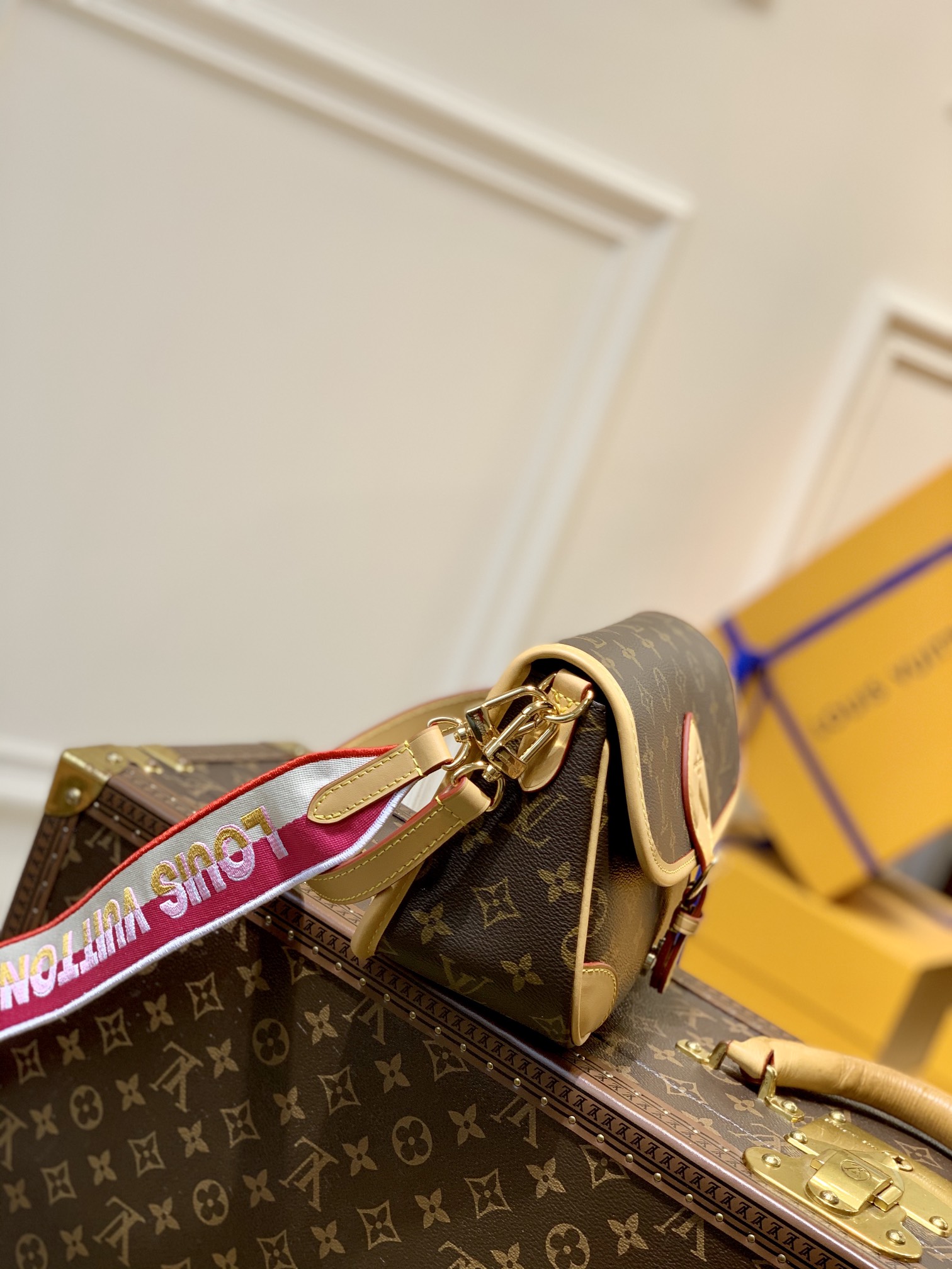l0*is V*t0n diane handbags-m46049-25*9*15cm