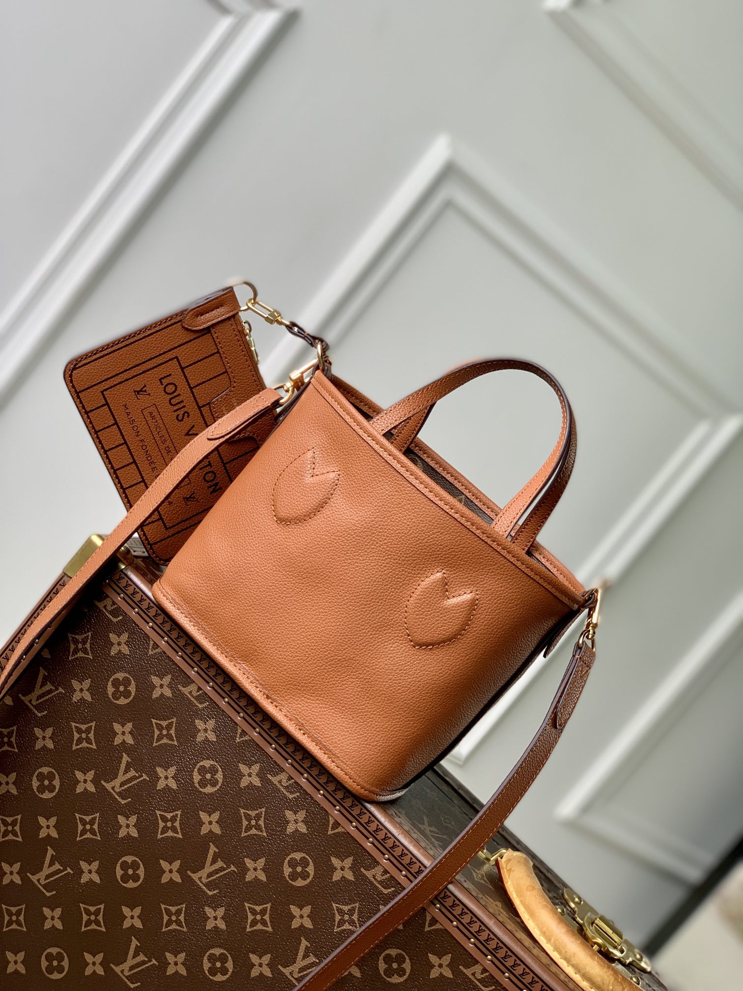 l0*is V*t0n neverfull bandoulière inside out bb-m12099-24 x 14 x 9cm