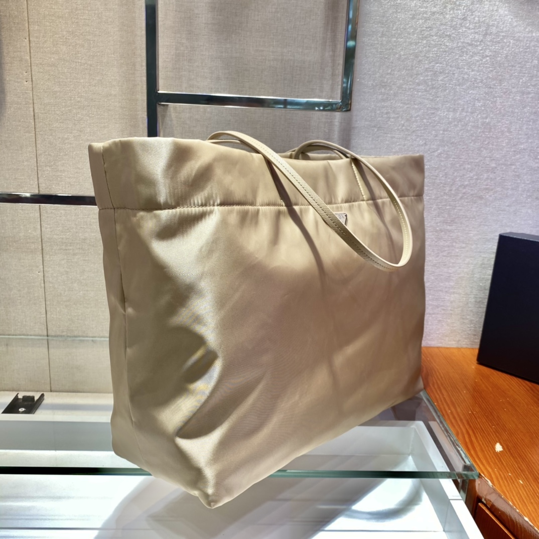Pra*a 1bg107 tote bag-40*34*16cm