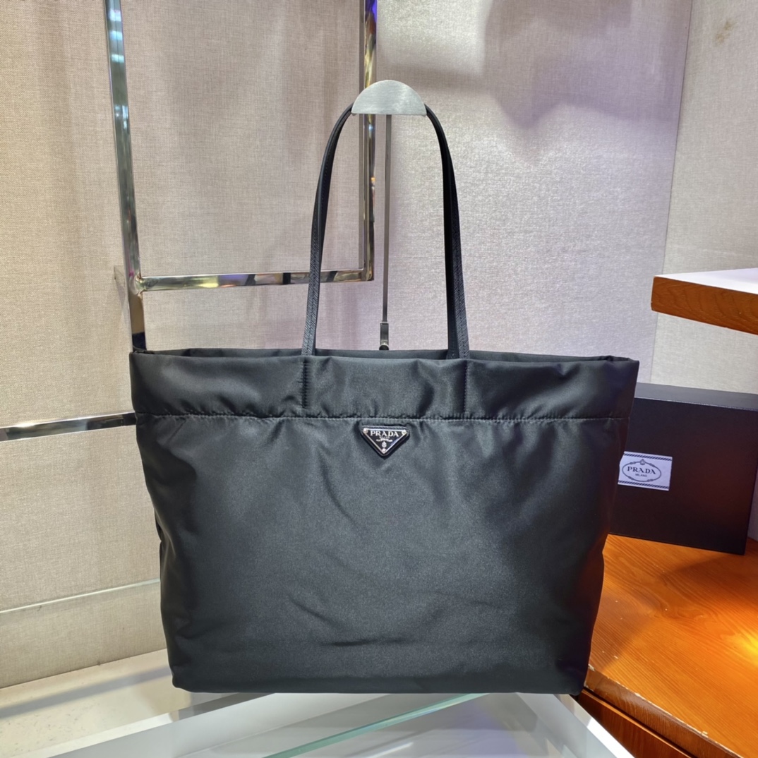 Pra*a 1bg107 tote bag-40*34*16cm