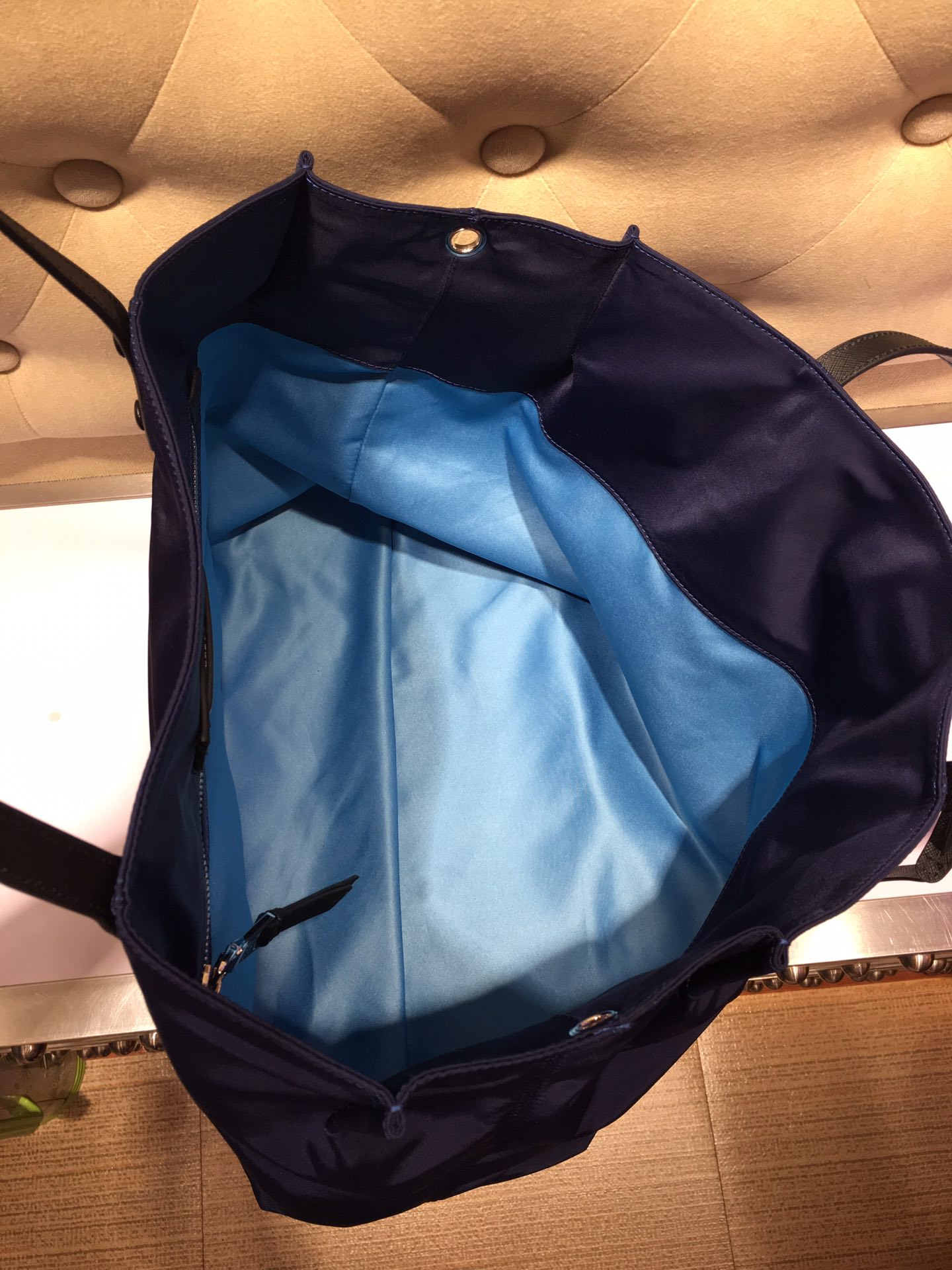 Pra*a 1bg052 tote bag-40*34*16cm