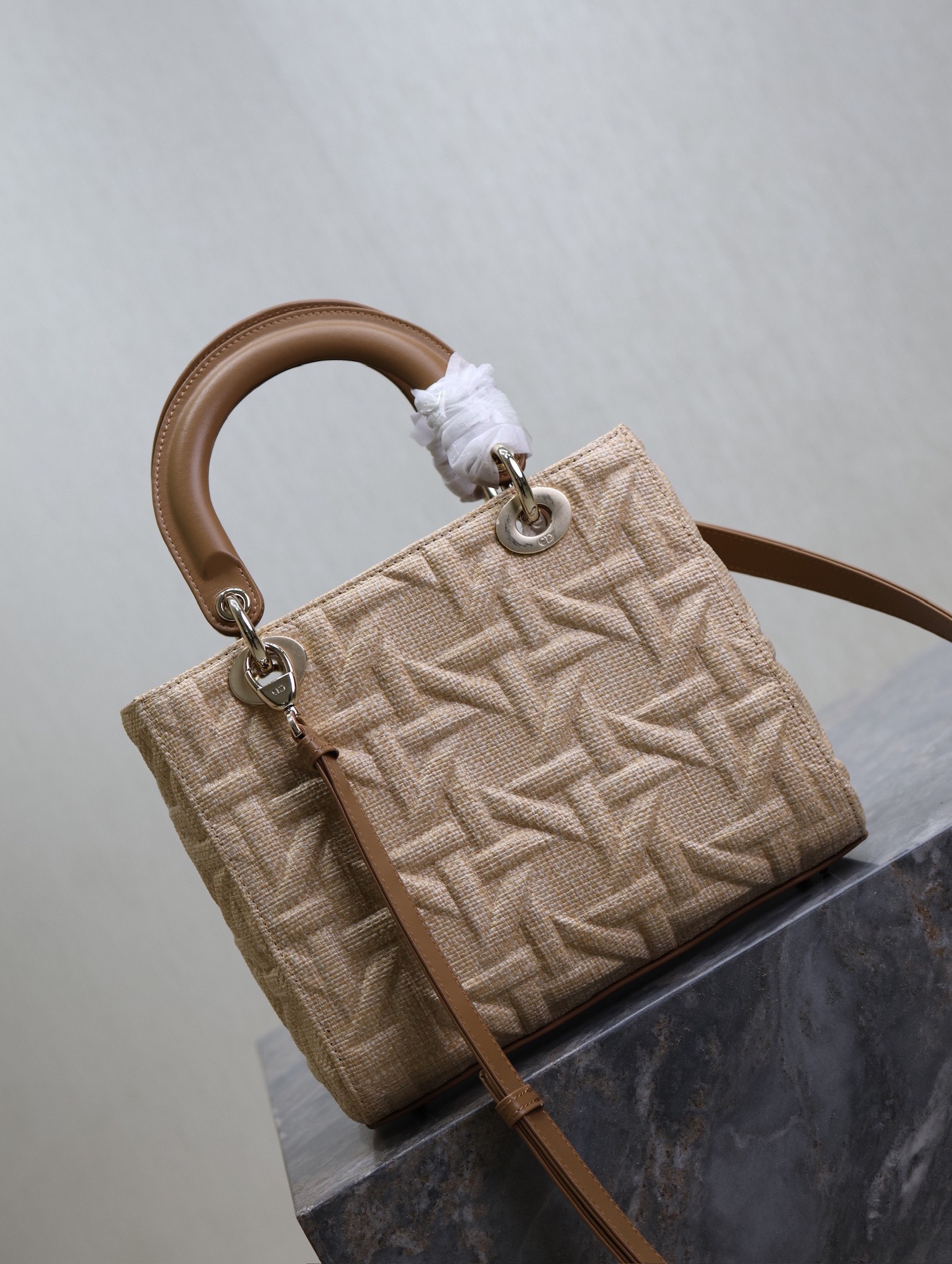 lady D*or handle bag-24cm