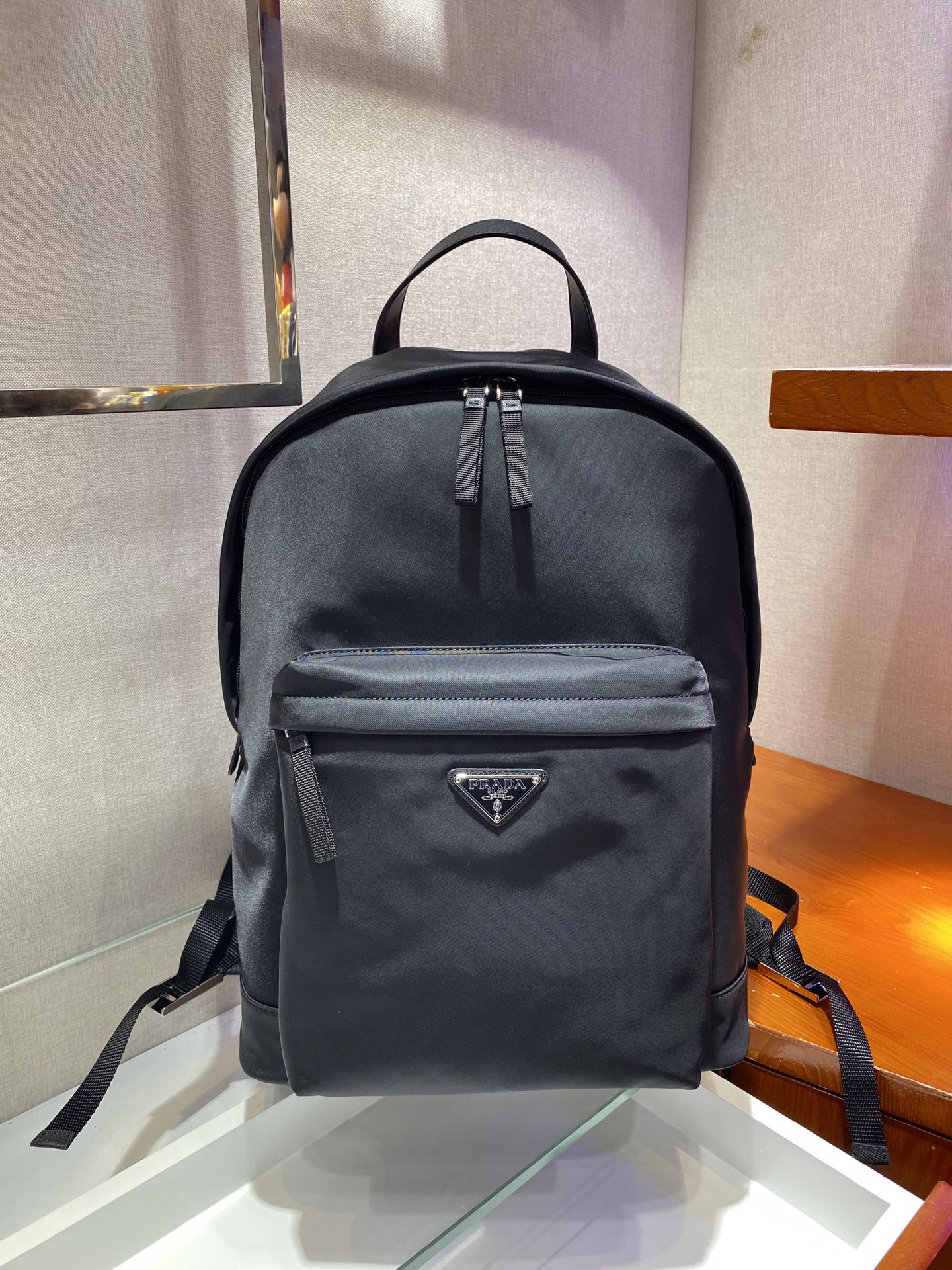 Pra*a saffiano backpack-2v066a-29*39*16cm