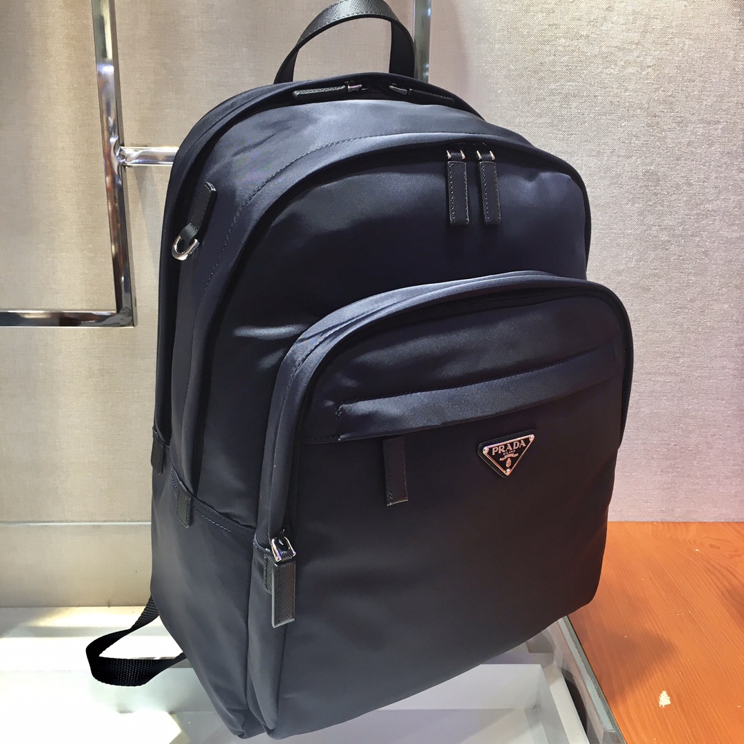Pra*a saffiano backpack-2vz048-31*43.5*20cm