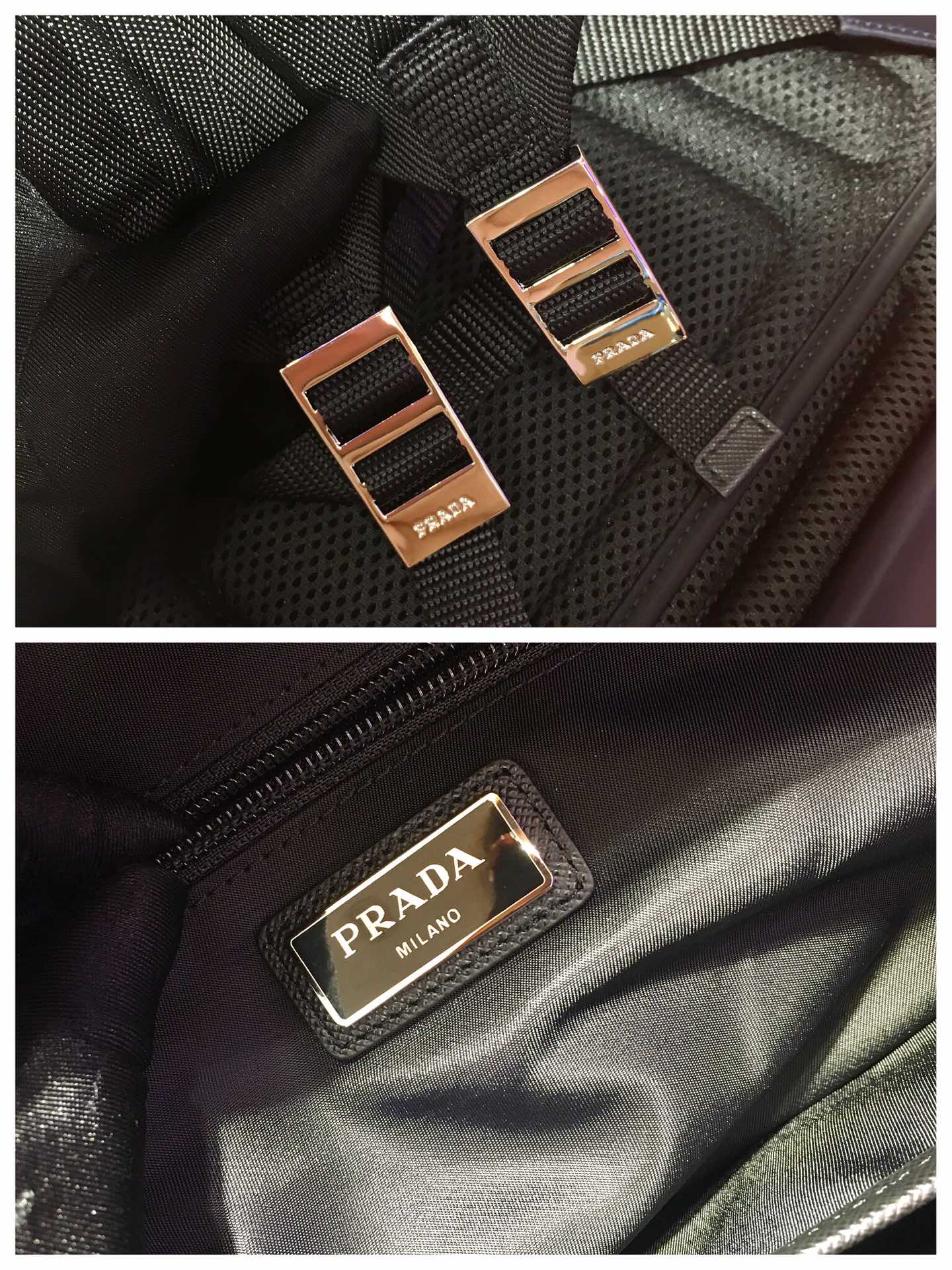 Pra*a saffiano backpack-2vz048-31*43.5*20cm