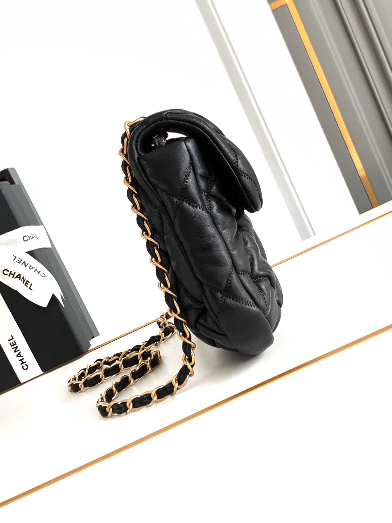 Ch@nel Saddle Bag-22.5/20/3CM
