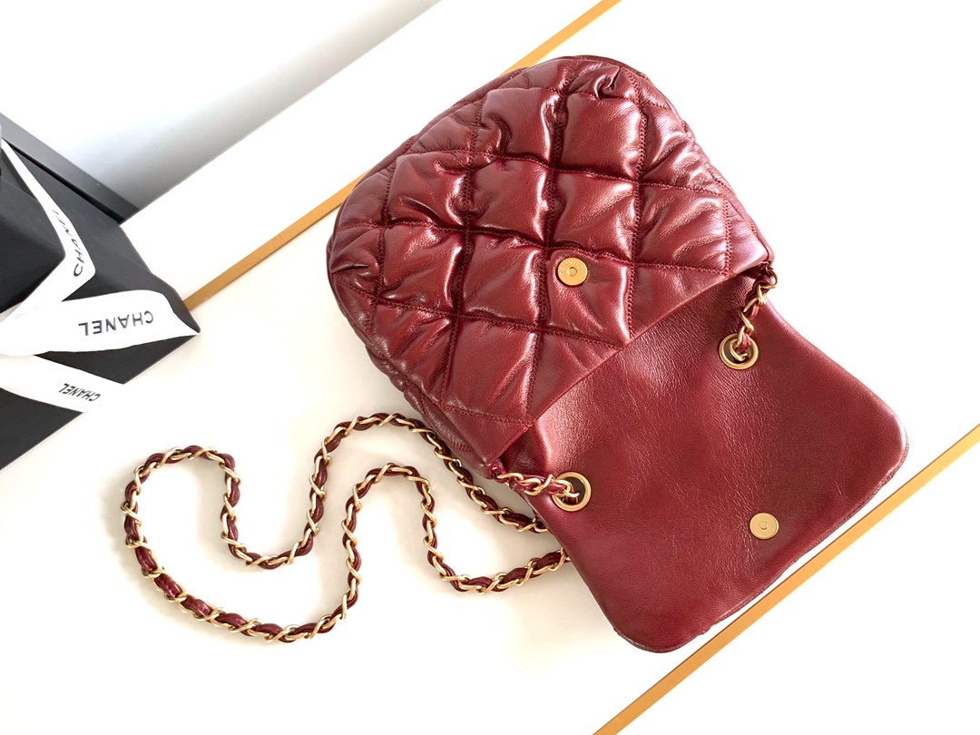 Ch@nel Saddle Bag-22.5/20/3CM