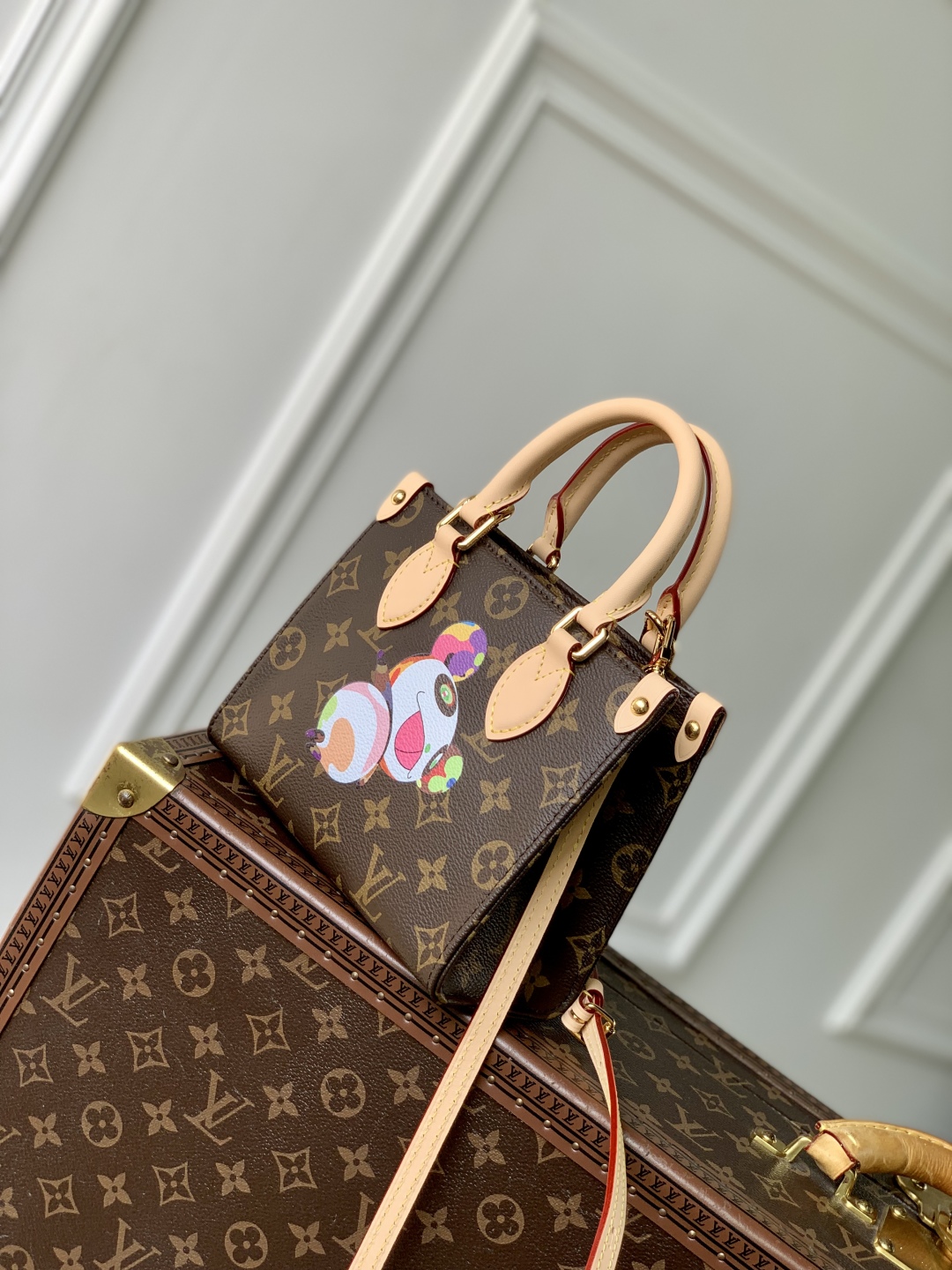 l0vis Vvtt0n &tm onthego bb monogram canvas-m13668-15 x 8.5 x 18cm