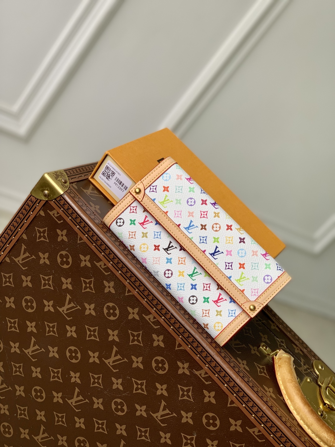 LV x TM Sarah Wallet Other Monogram Canvas-M13397-19 x 10.5 x 2.5CM