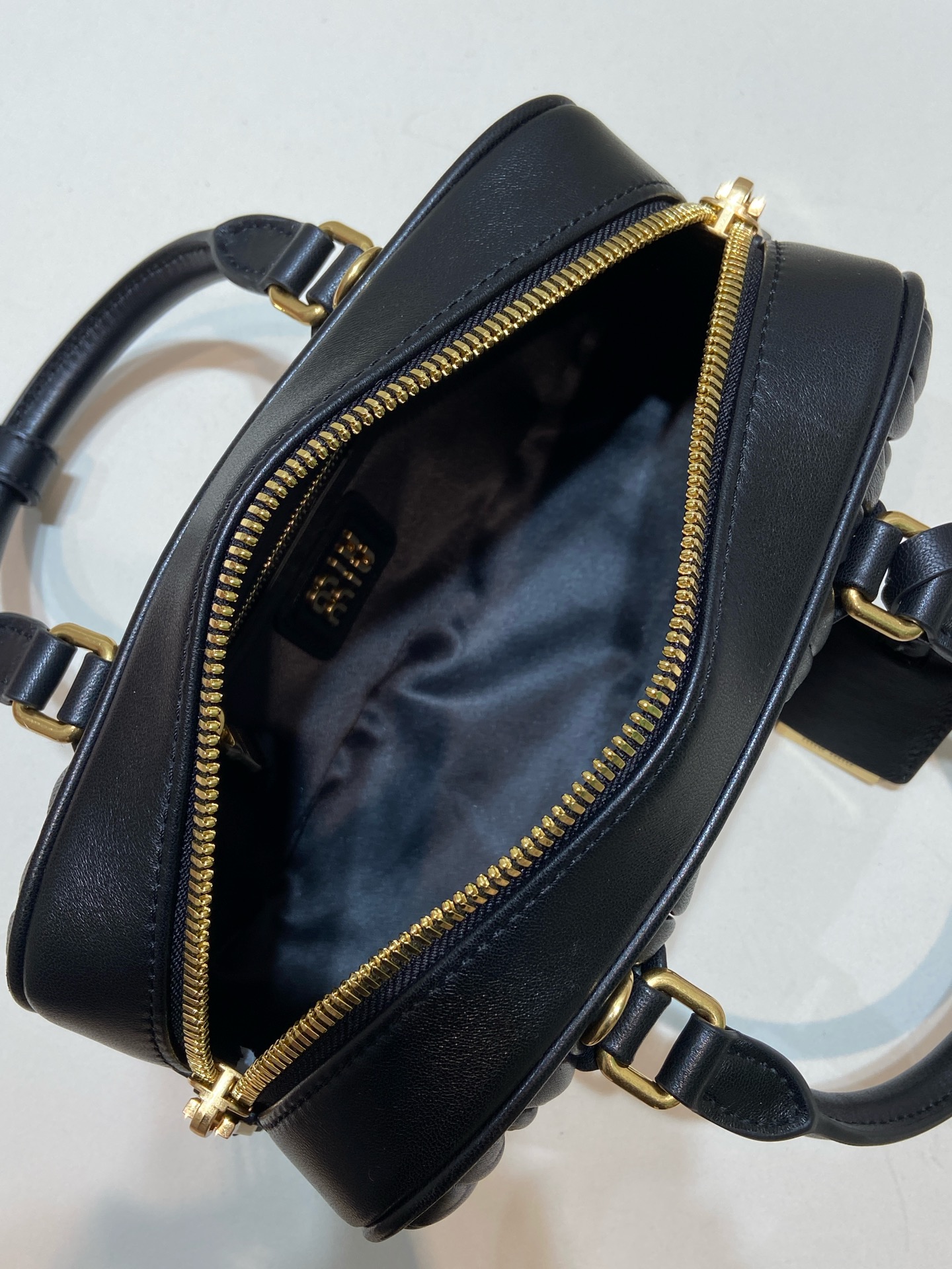 M1um1u vintage rectangular bag-23*12*8cm