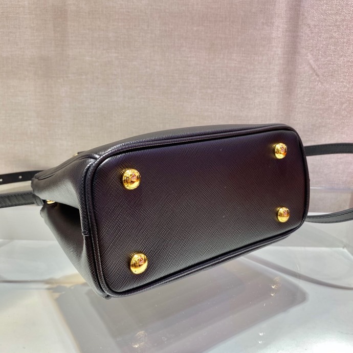 Pra*a borsa galleria small in saffiano 1ba906-20*15*9.5cm