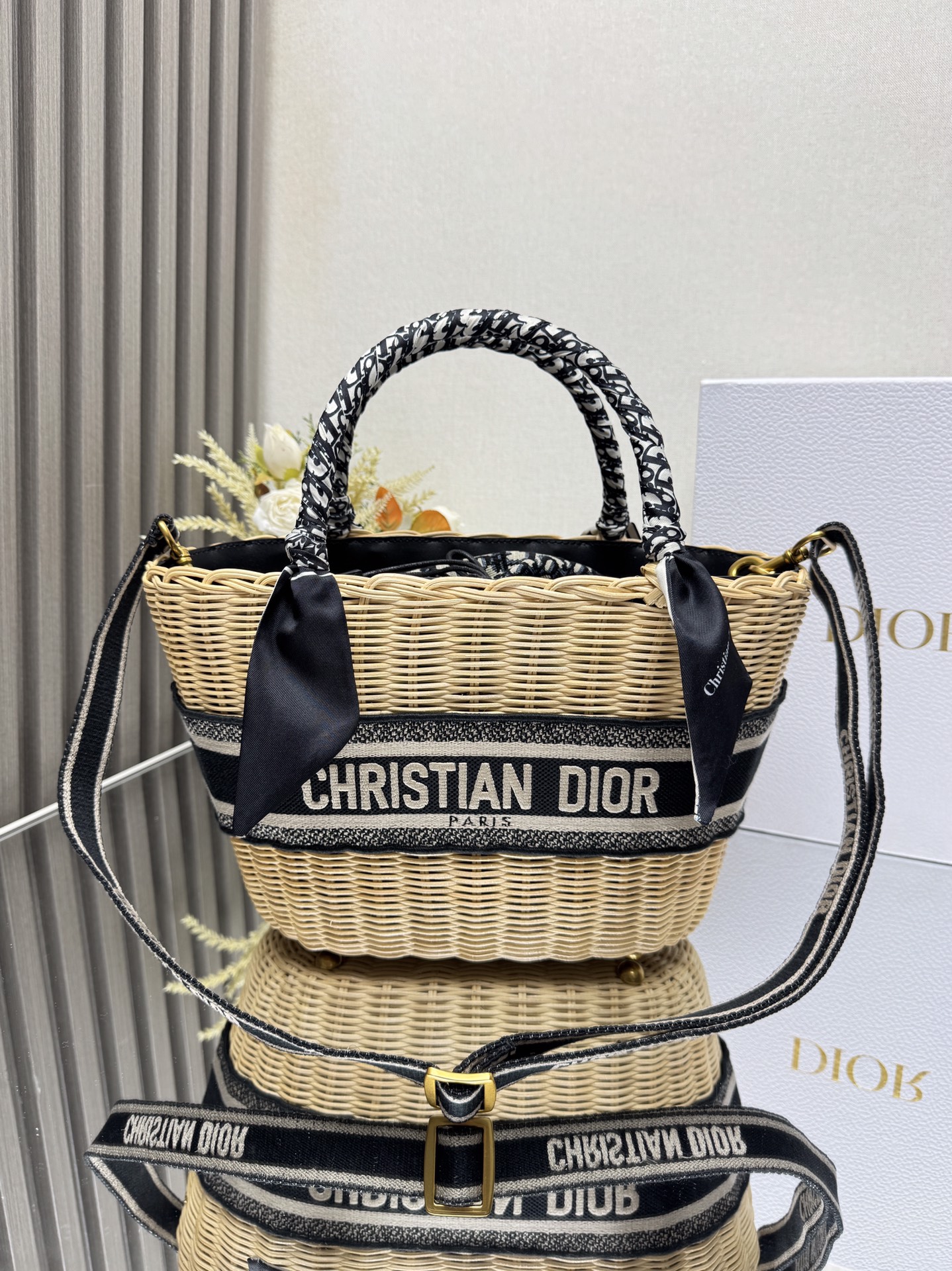 *Diro Oblique Panier Chapeau Bag-27*20*13CM