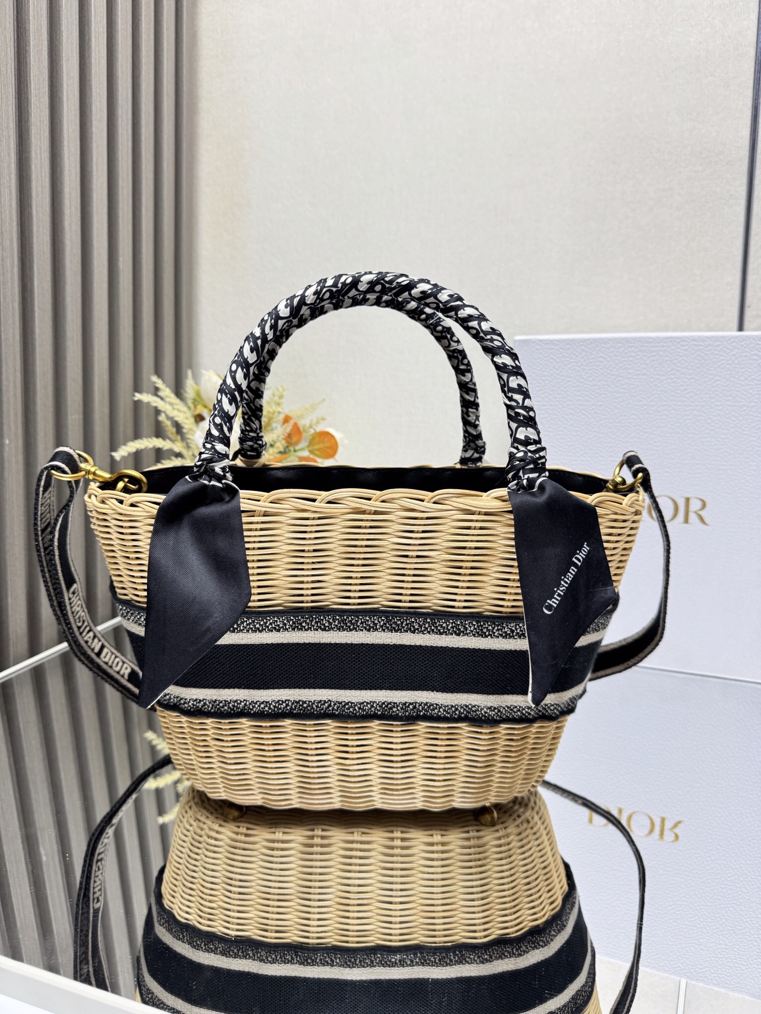*Diro Oblique Panier Chapeau Bag-27*20*13CM