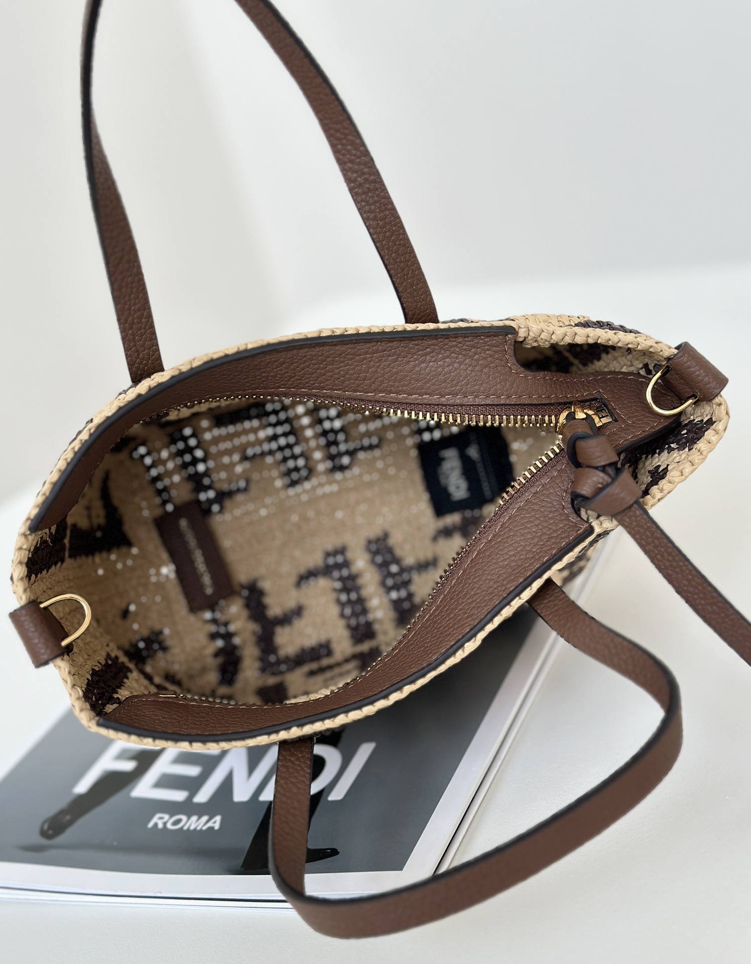 F**di tote-15.5/11/13cm