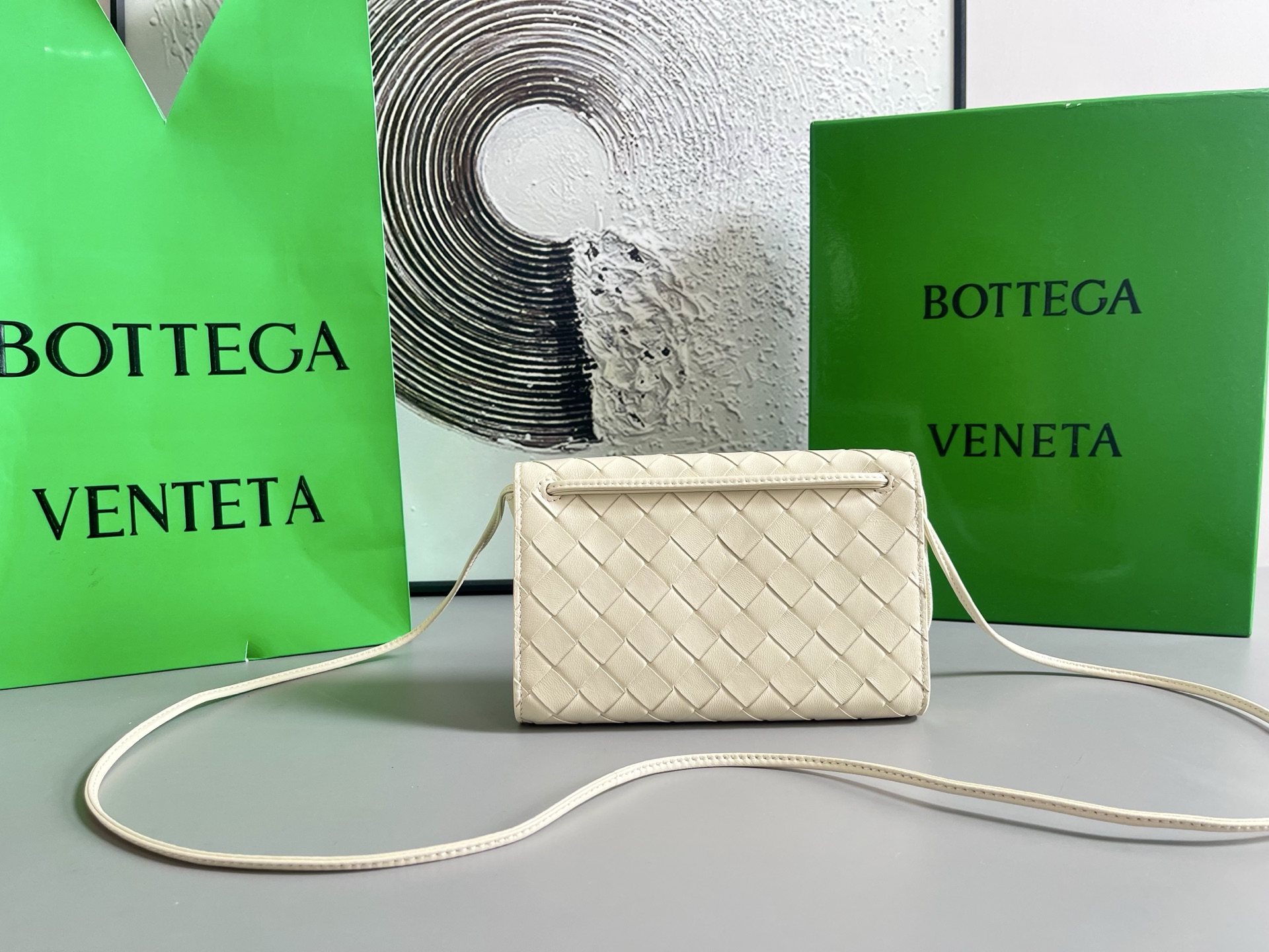 b0tt*ga Ven*ta andiamo pouch-12.6*19*2cm