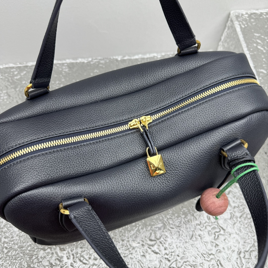 L0r0 P1ana needle bag(navy blue)-38*21*18cm