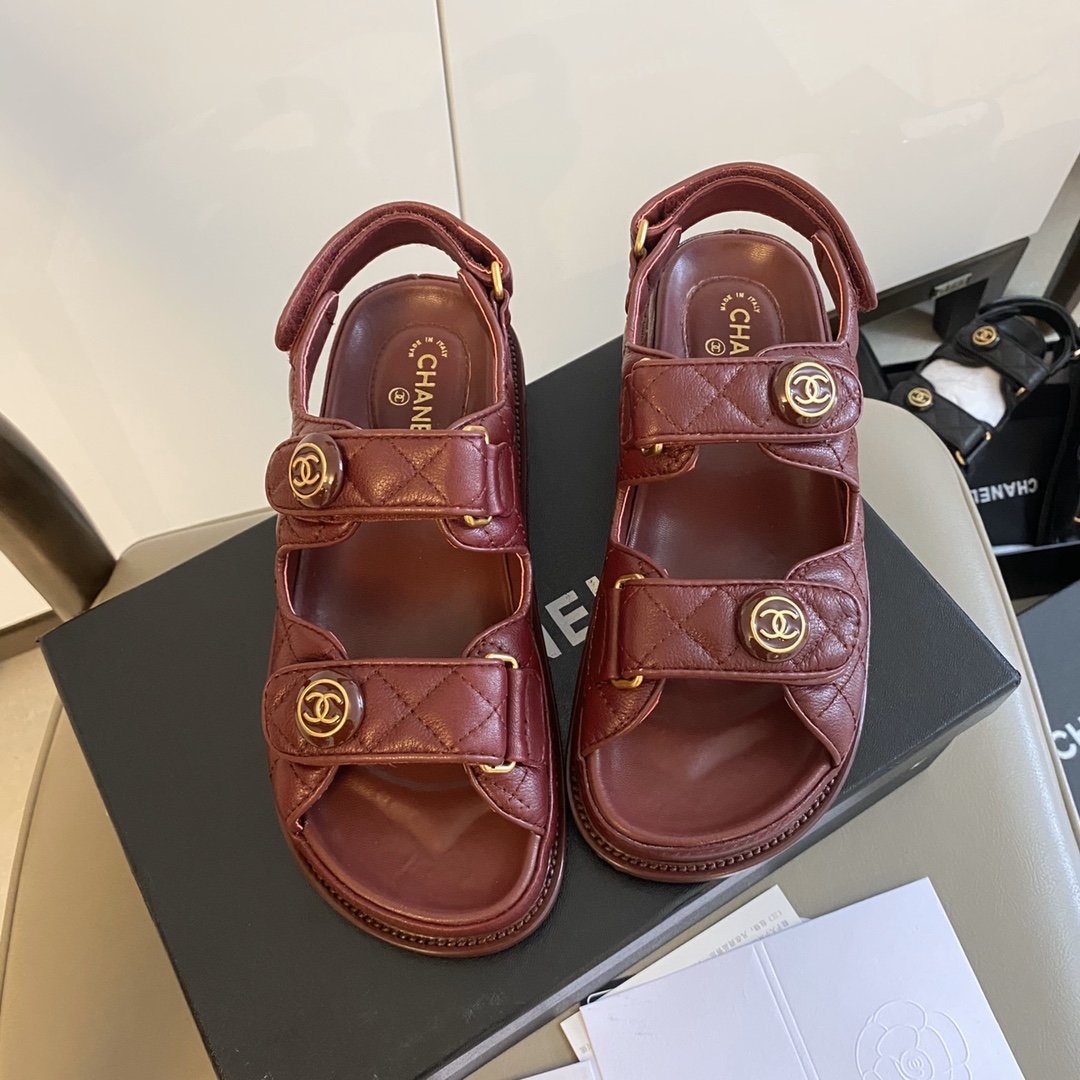 Ch@nel Sandals