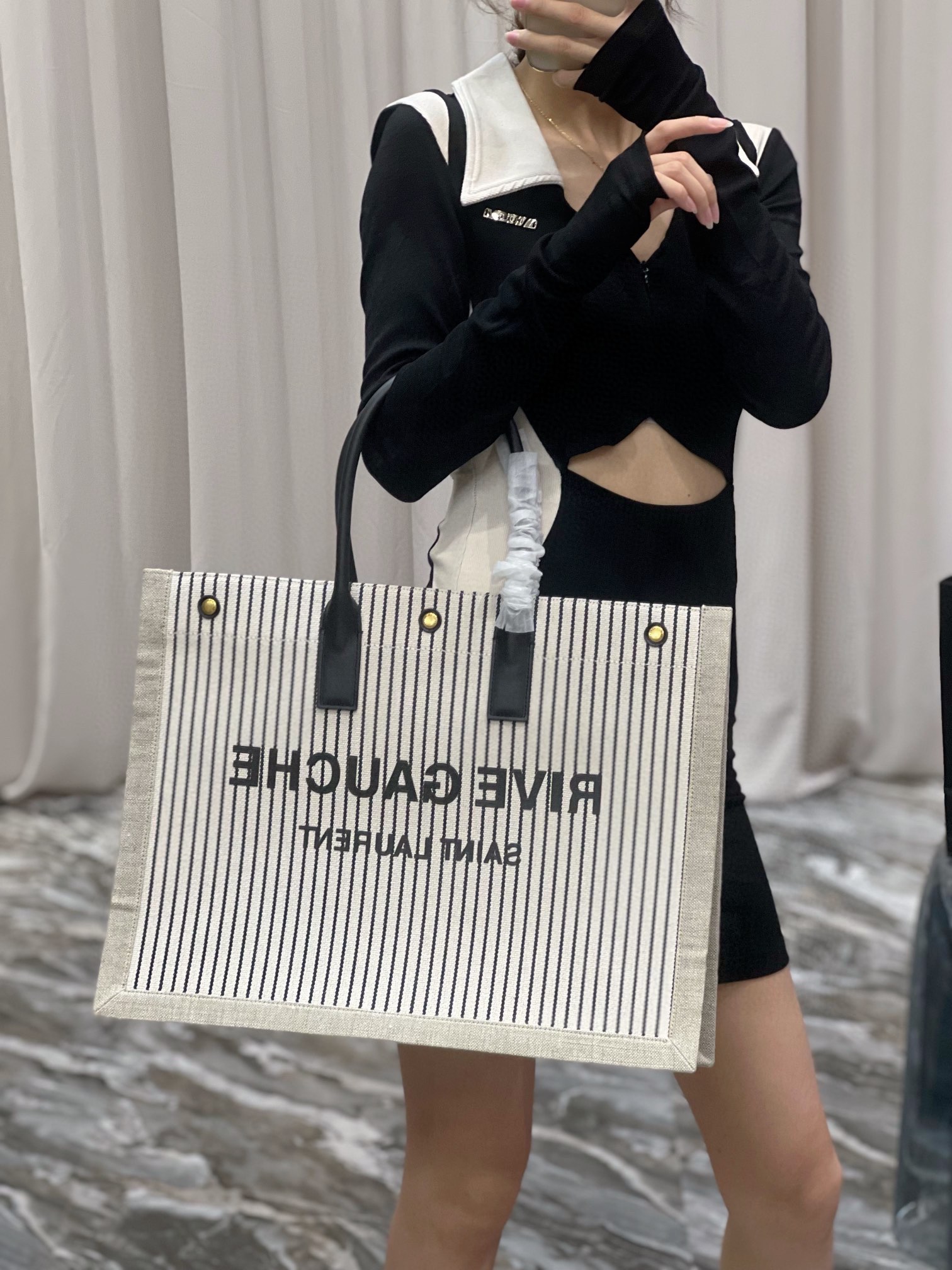 Y*L rive gauche tote bag-48*36*16cm
